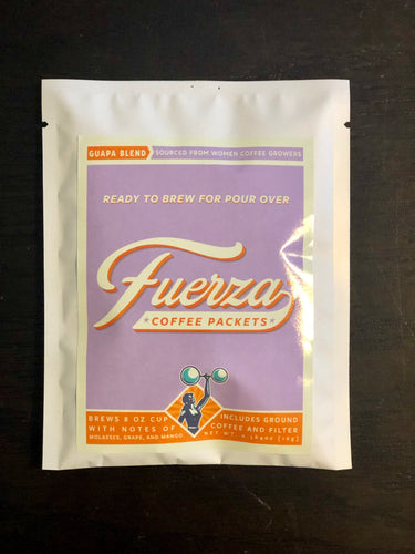 Pour Over Fuerza Coffee Packets
